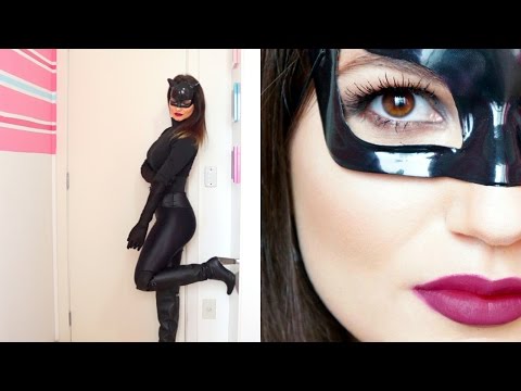 DIY | Fantasia e Maquiagem Mulher Gato