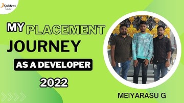 Student Placement Journey as Java Developer | JSpiders | Velachery Chennai