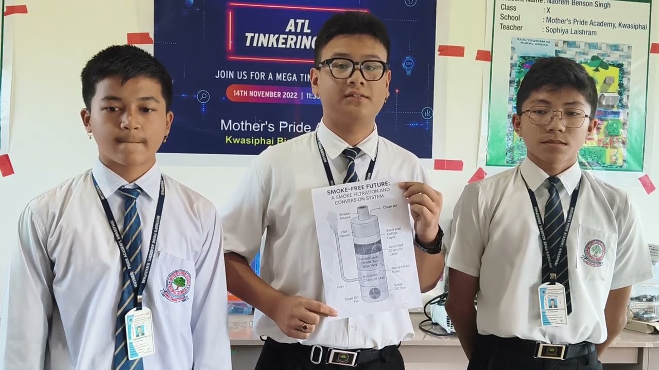 Buildathon 2025 video in smoke filtration and conversion system to reduce air pollution by lamjingba