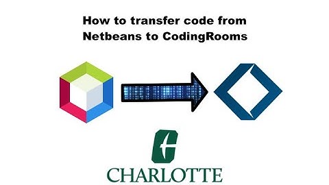 Transferring Code from Netbeans to CodingRooms (ITSC-1213)