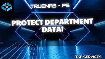 TrueNas - P5 How to Set Department Folder Permissions (SMB Access Control Guide)