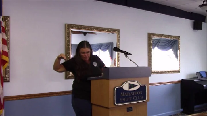 Mary Wingate Monroe County speaks at MLKAR Lunchoe...