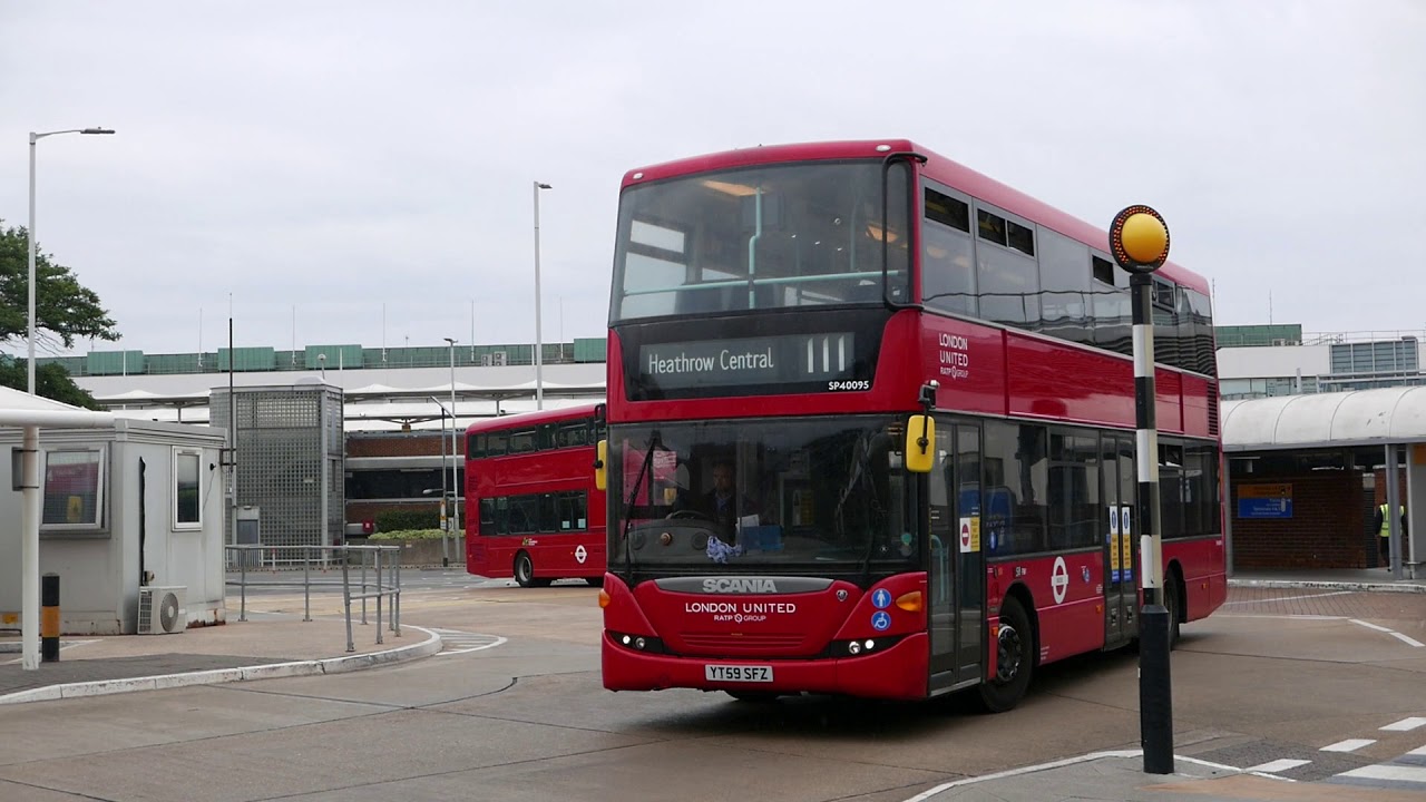 Buses at Heathrow Central 03 06 2020 YouTube
