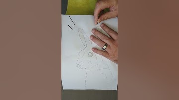 Image outline transfer to fabric using felting needles