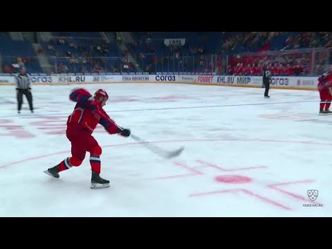 Мощный выстрел Плотникова сравнивает счет/ Plotnikov fires one in PP