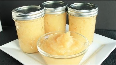 How to Make and Can Homemade Applesauce