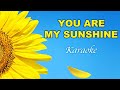 You are my sunshine karaoke