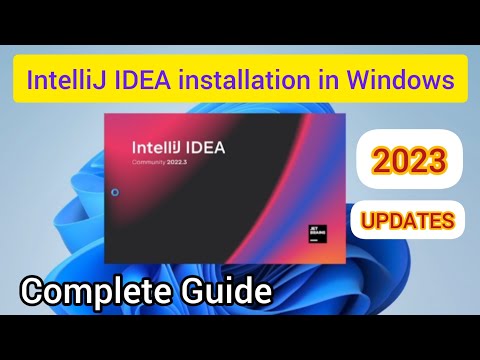 How to install IntelliJ IDEA 2022.3.1 on Windows 10/11 [ 2023 Update] Complete guide for Java