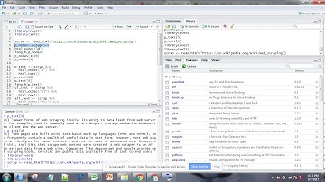 R studio-scraping