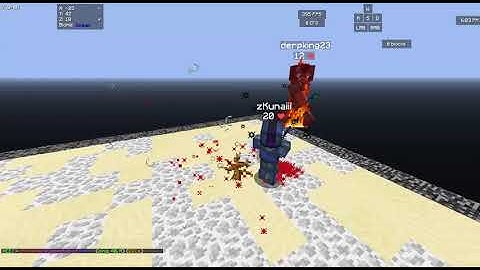 ExtremeCraft - Hacker #3037/8 Name: derpking23 + zkunaiii Hacks: NoSlow + Kill Aura + Auto Pot