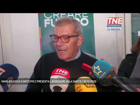 MANILDO GIOCA D'ANTICIPO E PRESENTA L'ASSESSORE ALLA SANITA' | 10/11/2025