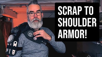 DIY Post-Apocalyptic Shoulder Armor from Junk