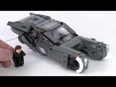 Lumibricks Blade Runner 2049 K's Spinner in-hand review! Advanced, lighted small model #NotAd 23001