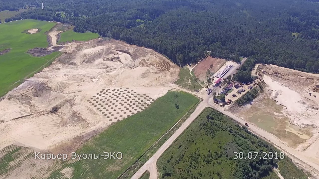 Вуолы-ЭКО. Часть 10. Карьер с квадрокоптера.