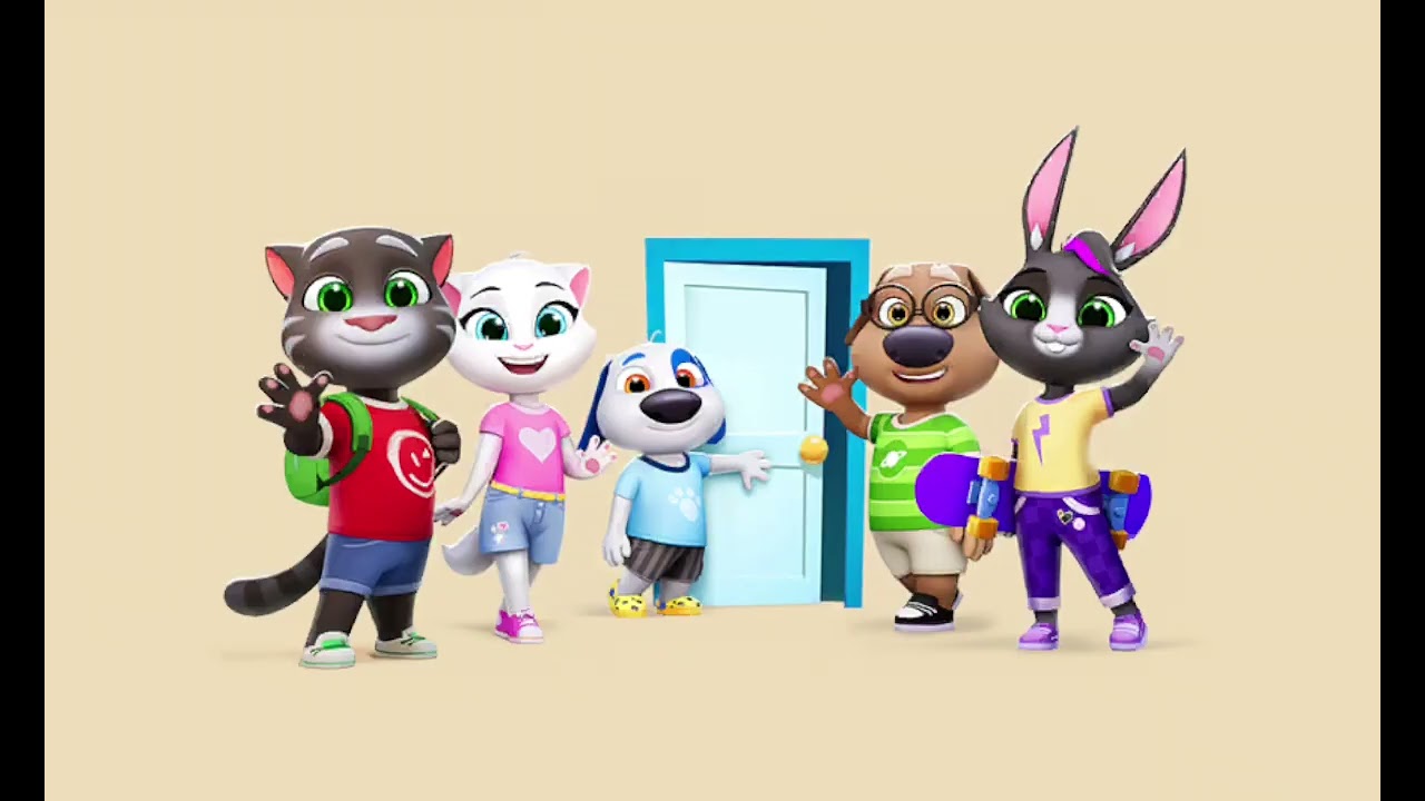 Gameplay my talking tom friends 2