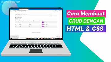 Cara Membuat CRUD dengan HTML dan Bootstrap