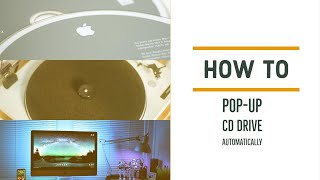 How to pop out CD Drive - automatically