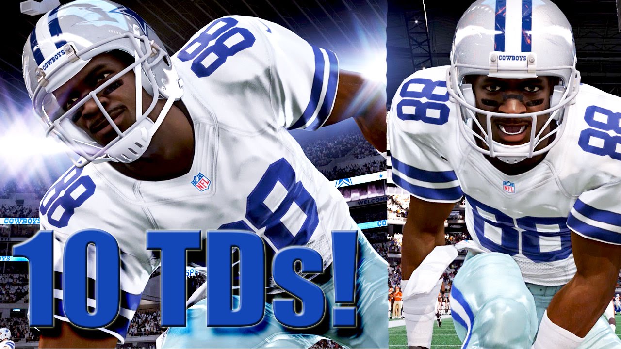 Madden 15 Ultimate Team Next Gen Gameplay - WOW 10 Receiving TDs by Michael Irvin Unbelievable!