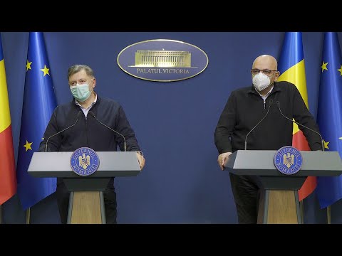 11/27/21: Ministrul sănătății, Alexandru Rafila, și secretarul de stat in MAI, Raed Arafat