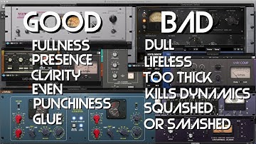 Good Compression vs Bad Compression