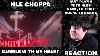 NLE Choppa - Gamble With My Heart (Official Audio) REACTION