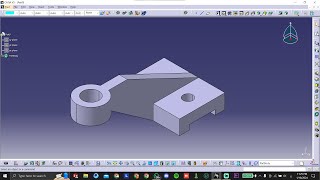 Catia V5  Part Design Tutorials for beginners | Exercise No 6