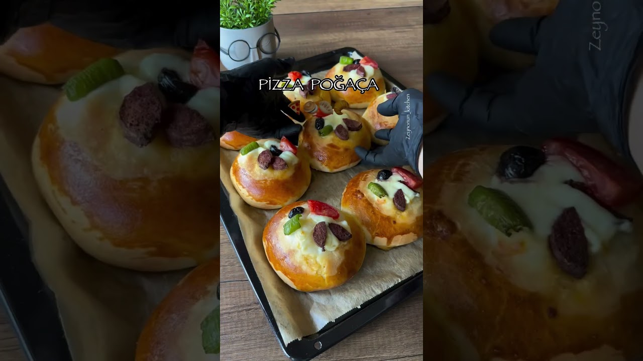 Pizza Poğaça #pratiktarifler #yemektarifleri #food #tarif #recipe #cooking #tatlı #brownie
