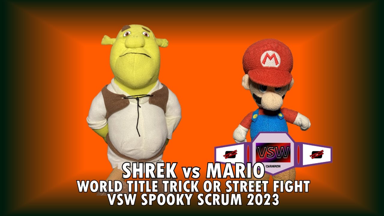 Shrek Vs Mario Vsw Spooky Scrum 2023 Hype Video Youtube