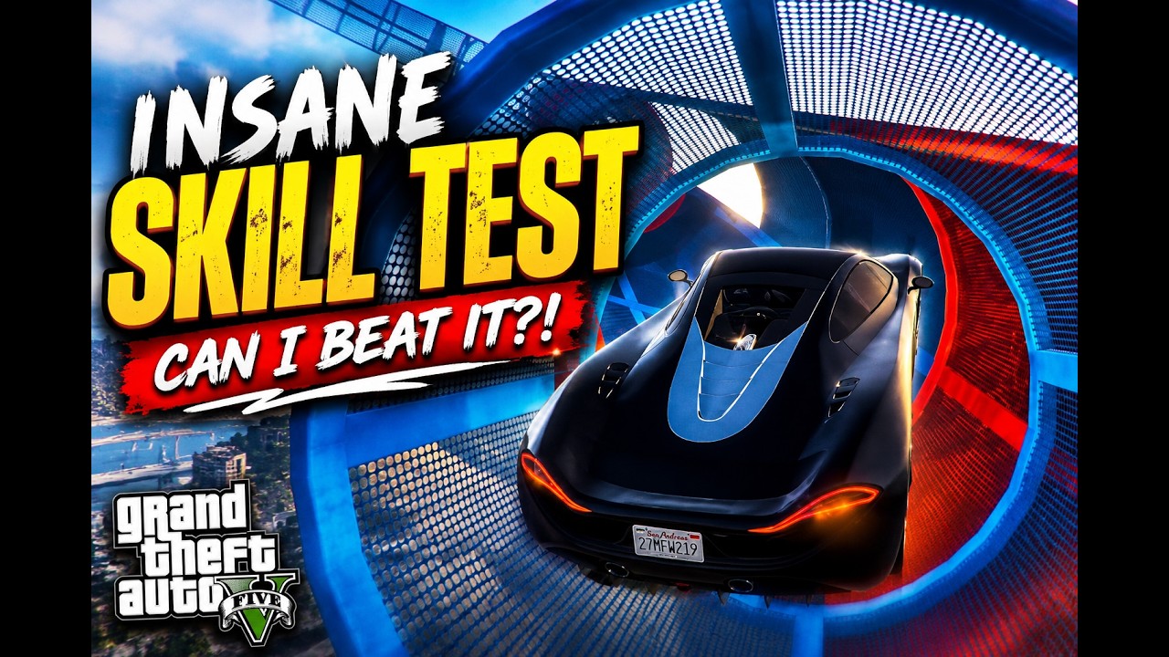 ONLY 1% CAN BEAT THIS GTA 5 SKILL TEST!