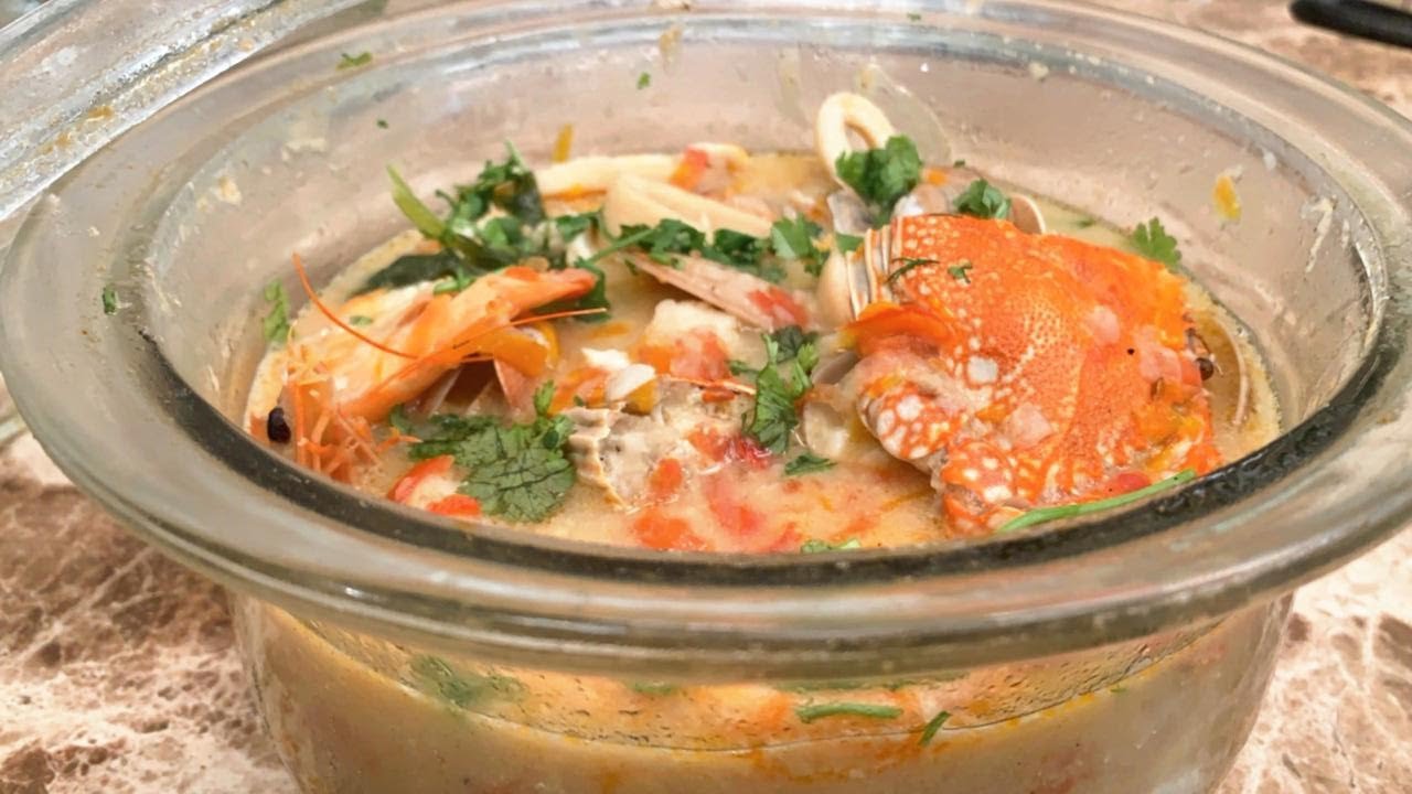 طريقة عمل شوربة سي فوود | سر الصنعة مع الشيف دعاء السمنودي