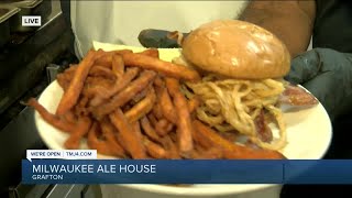 We're Open: In the kitchen at Milwaukee Ale House in Grafton We Re Open Milwaukee Brat House
