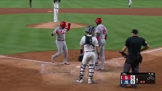 Alec Burleson's 17th homer of the 2026 season is a 2-run shot
