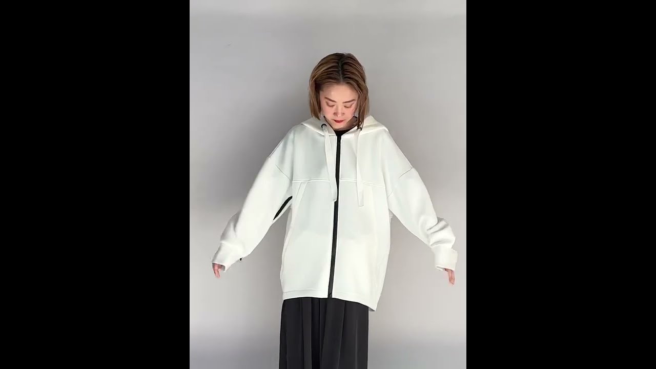 AA-1221-08029　ジップスリーブフーディー