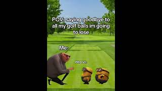 Always hard saying goodbye 👋 #golf #golfmemes #golfballs #golflife