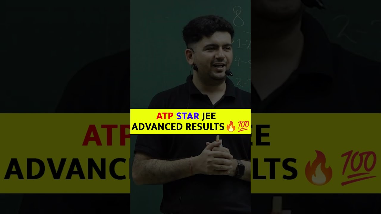 🔥JEE Advanced Results Highlights 💯 ATP STAR Kota Motivational Stories #shorts #reels #jee #result