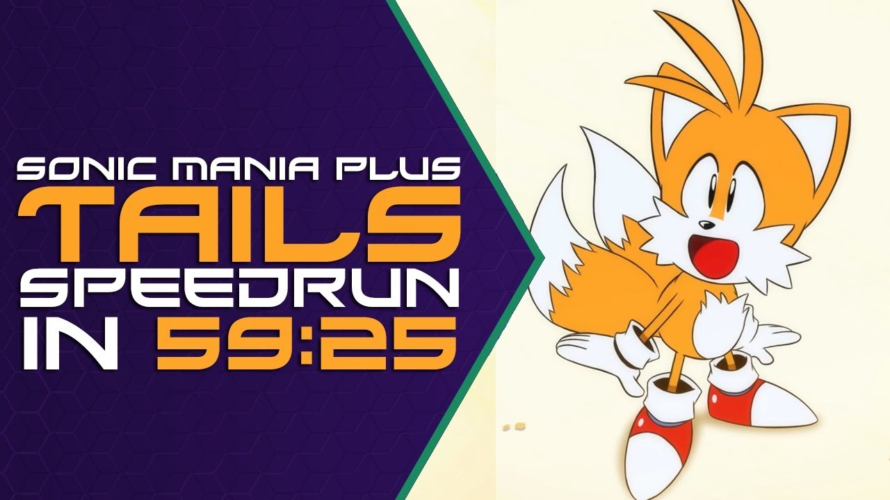 sonic mania speedrun