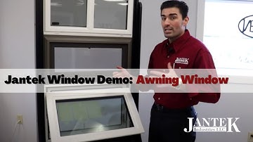 Window Demo: The Jantek Awning Window