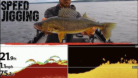Speed Jigging Summer Walleyes
