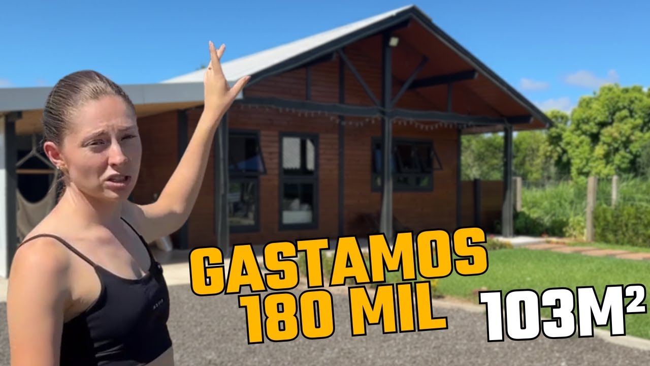 Construímos uma casa de 103m² gastando R$ 180 mil… E o acabamento surpreendeu