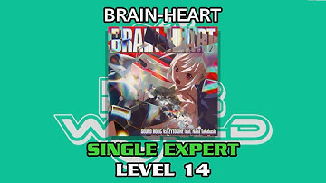 【DDR WORLD】 BRAIN-HEART 【SP EXPERT / 14】