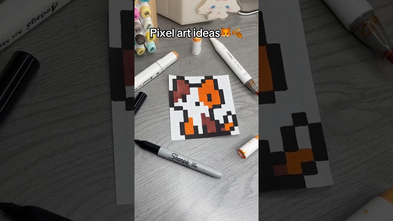 🦊Pixel art ideas🍂 