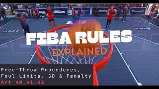 *Reuploaded with added content* FIBA Rules Explained: Free Throws, Excluded Player and Team Penalty