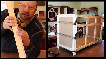 DIY Custom Bathroom Vanity - Part 1- Assemble the Carcass