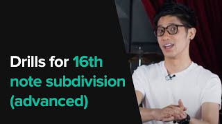 Rhythm Exercise: Hone your 16th note subdivisions (advanced)