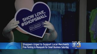 Merchants Prepare For 'Small Business Saturday'