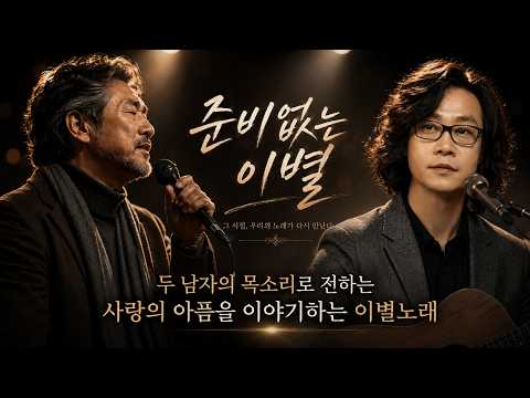 🥀 마성의 허스키 보이스와 듀엣으로 함께 만들어낸 감동의 사랑노래!! 🍃그때 그시절 생각에 소름 돋았어요. 🎙️ 녹색지대 - "준비없는 이별"   [가울 락카페 버전]