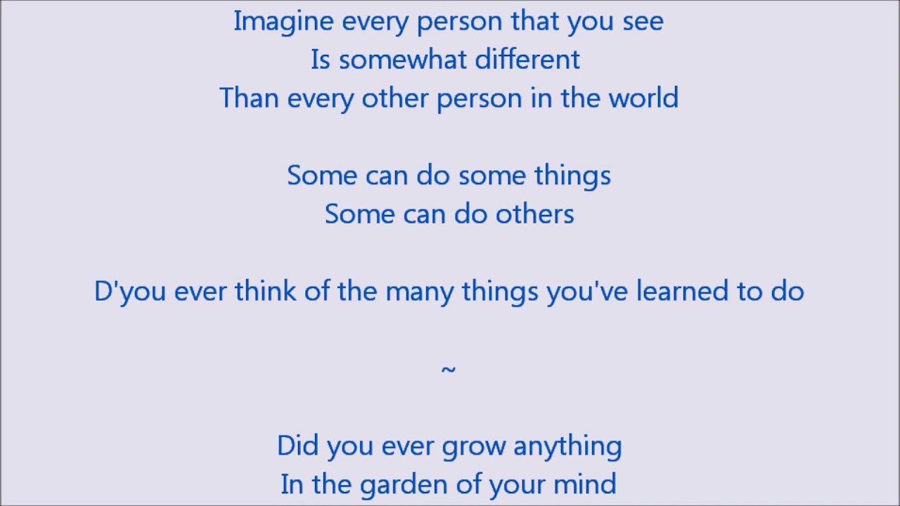 GARDEN OF YOUR MIND Piano tribute to Mister Rogers YouTube