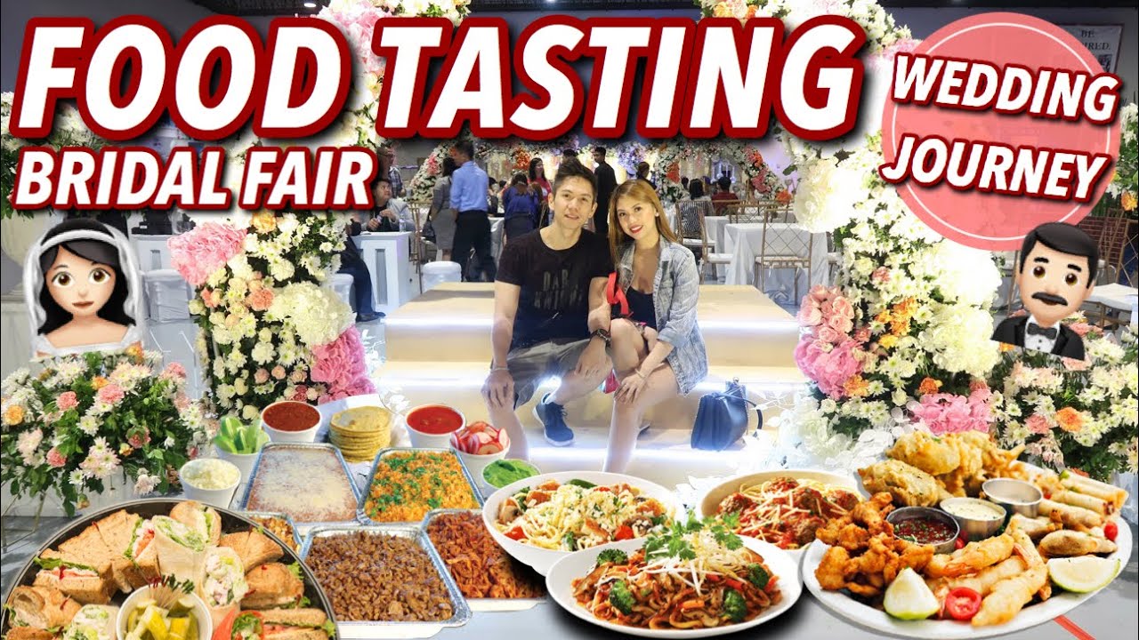 MASARAP NA WEDDING CATERER?! BRIDAL FAIR FOOD TASTING TAYO! | WEDDING JOURNEY VLOG#33 Candy Inoue ❤️