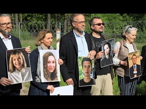 Акция солидарности с белорусскими журналистами