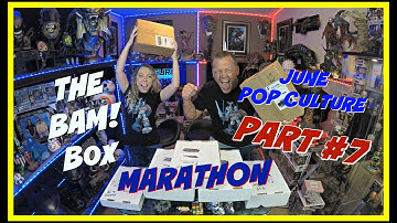 The BAM! Box Unboxing Marathon Part 7 - June Pop Culture | Guru Reviews